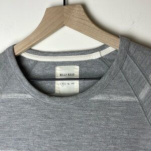 Billy Reid Terry Knit Crewneck Sweatshirt Long Sleeve Size M